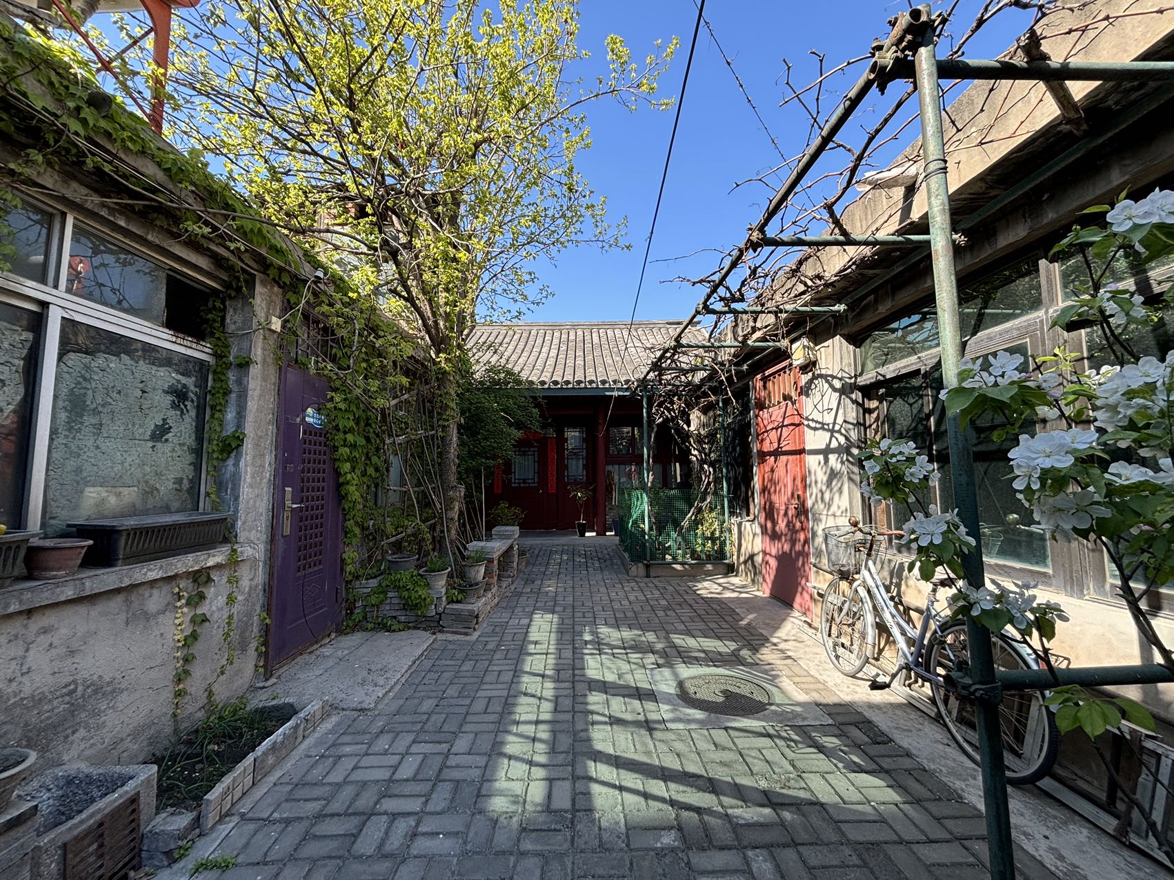 东城区金宝街史家胡同正座三进院