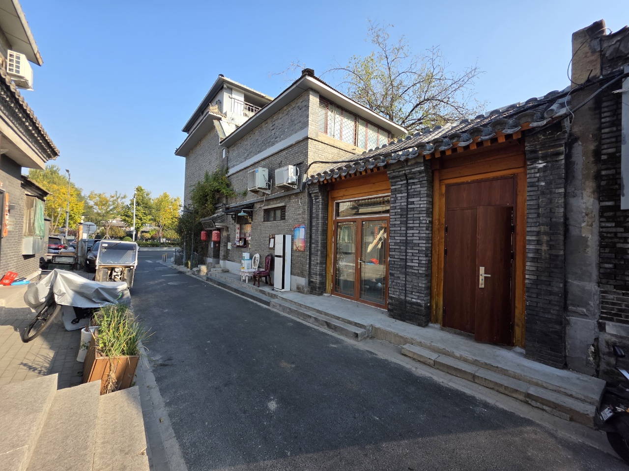 西城北海公园附近临主街独院改造型强