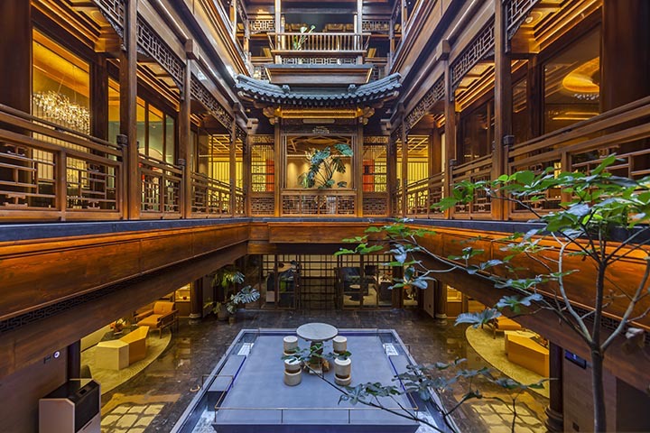 东城区东直门·簋街 临街顶级千平空中四合院